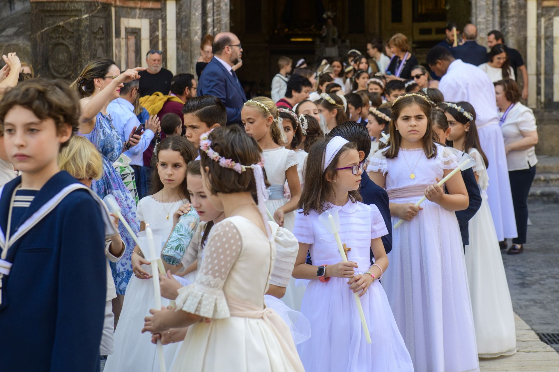 La procesión del Corpus Christi de Murcia, en imágenes