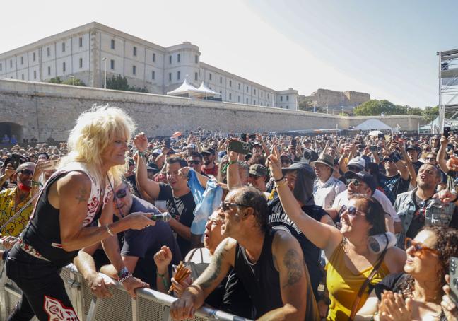 El concierto de Michael Monroe, este sábado, en el Rock Imperium.