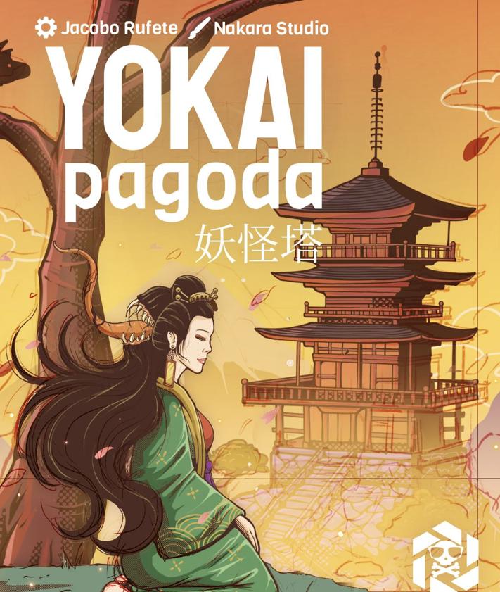 Imagen secundaria 2 - Yokai Pagoda, que ganó el Premio del Público en el Festival Internacional de Juegos de Mesa de Córdoba en 2024. Solo en España, la editorial Pif Games ha vendido 17.000 unidades de este juego.