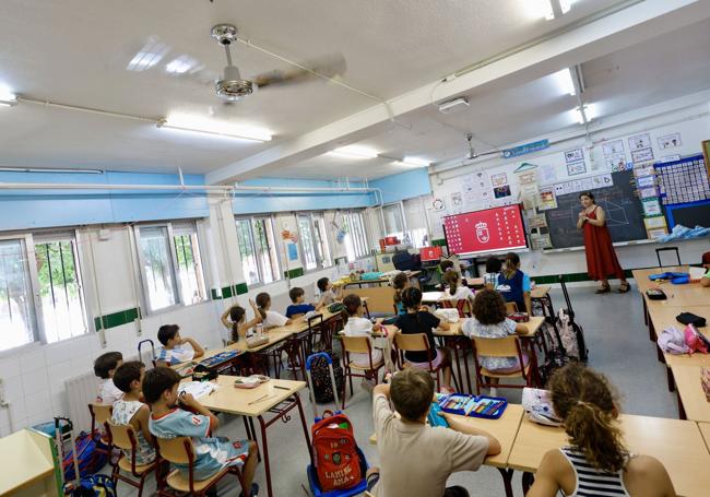 Las quejas y plantes por el calor sofocante se intensifican en colegios e institutos de la Región