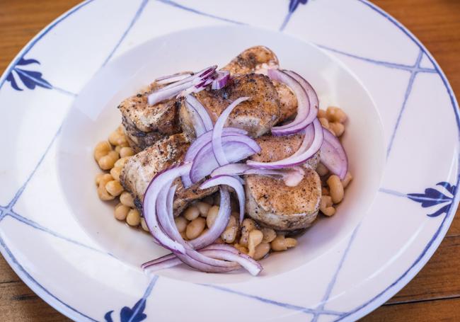Un plato de El Sombrerico.