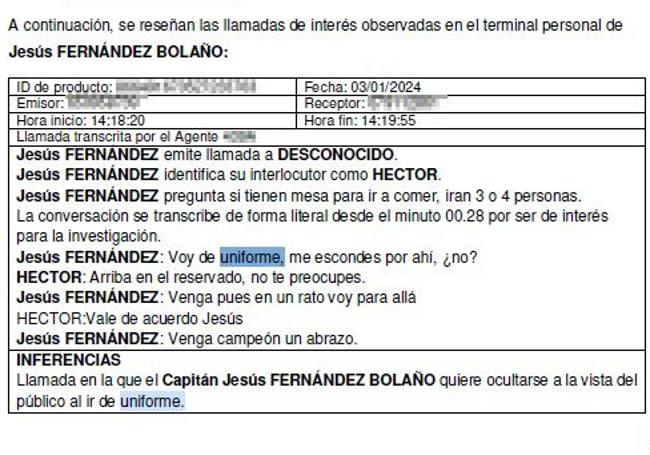 La Guardia Civil detecta viajes del exjefe de la Policía de Caravaca con presuntos narcos
