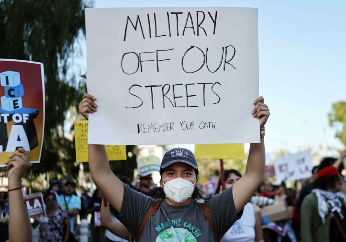 La Justicia avala el despliegue de la Guardia Nacional en Los Ángeles ordenado por Trump