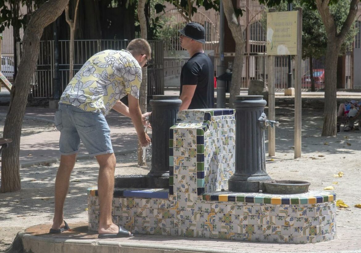 Decretado el nivel 1 de riesgo para la salud en el Campo de Cartagena y Mazarrón por calor