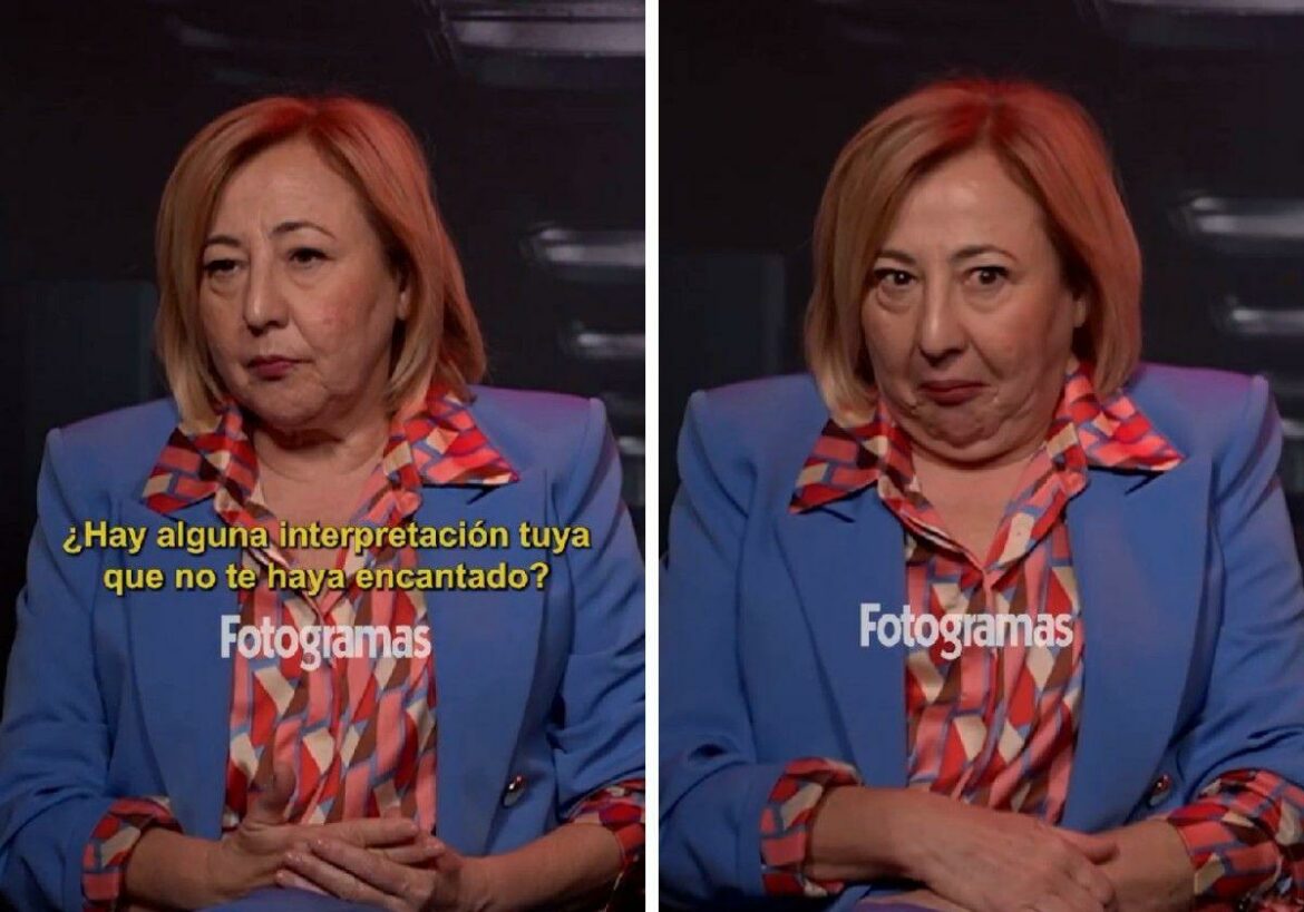 Carmen Machi confiesa qué famosa interpretación suya es la que menos le gusta: «Pensé: menos mal que esto no lo va a ver nadie»