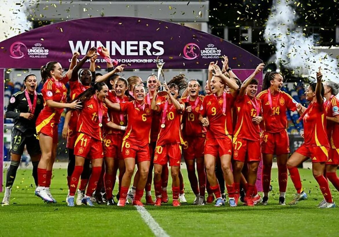 La murciana Daniela Arques vuelve a ganar la Eurocopa con España