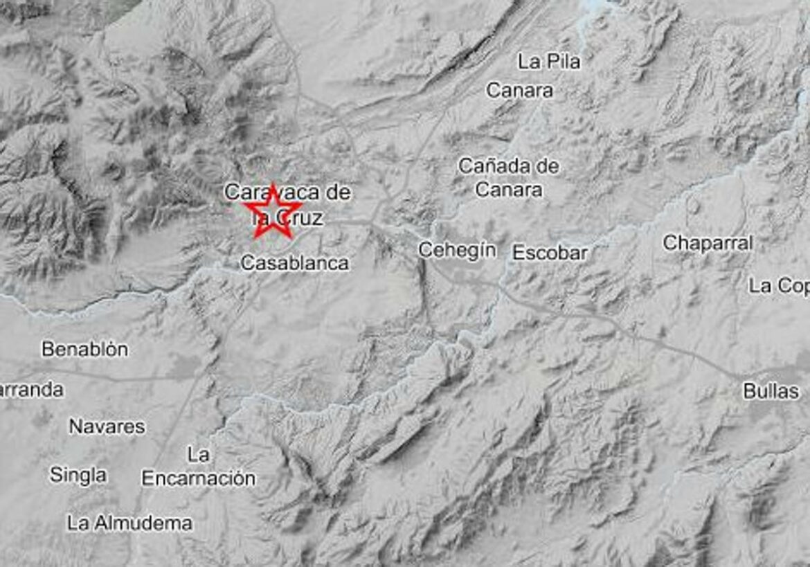 Segundo terremoto en seis horas en el Noroeste de la Región