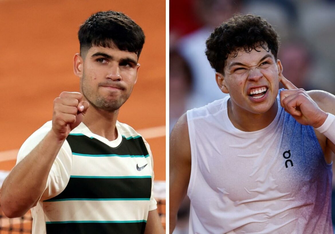 Alcaraz se mide a Shelton en octavos