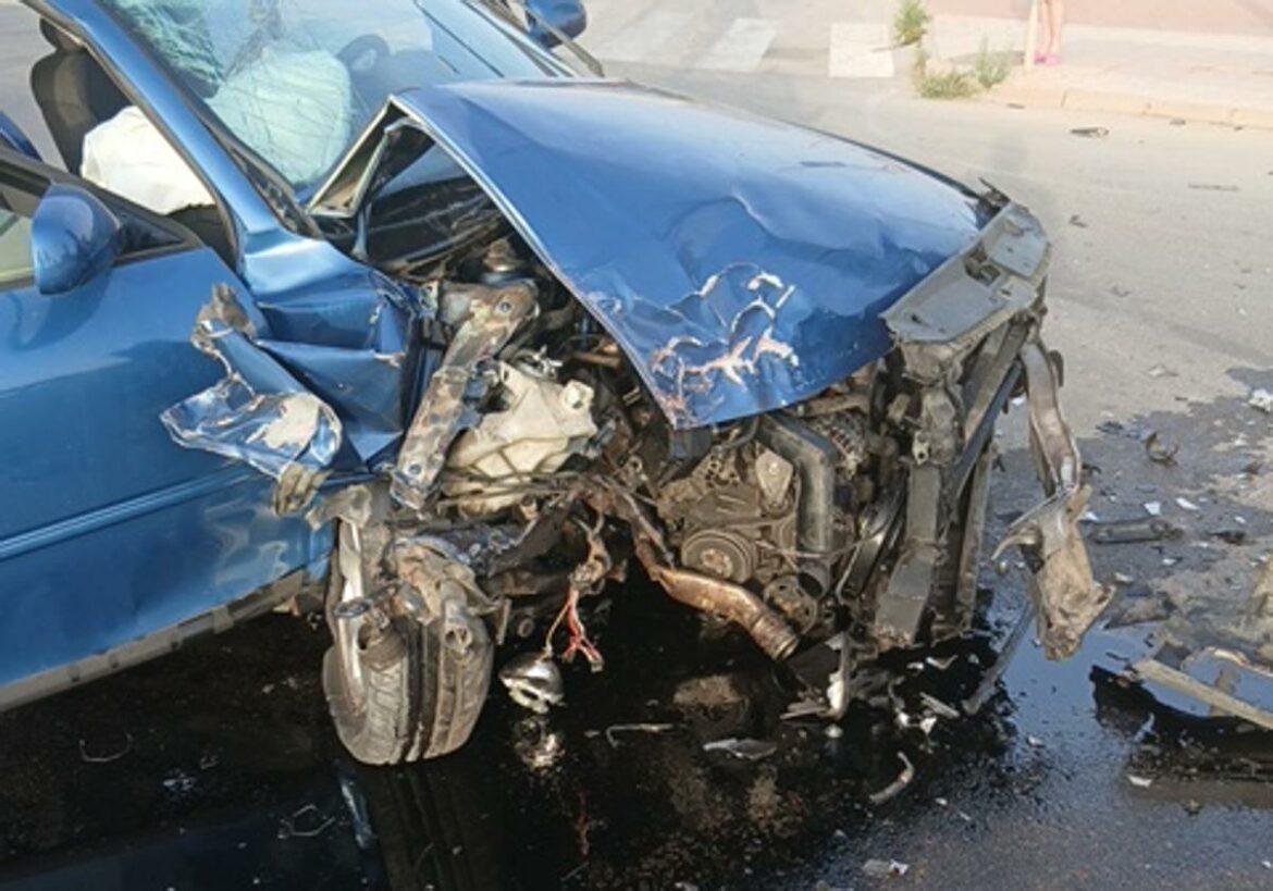 Seis heridos en un accidente de tráfico en Torre Pacheco