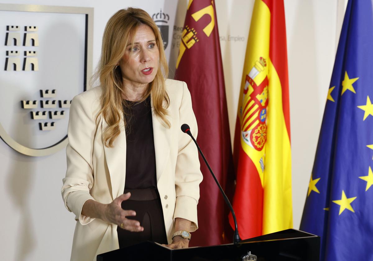La consejera Marisa López.
