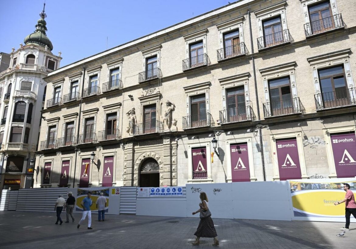 La reforma del palacio Almodóvar de Murcia supera el último trámite administrativo