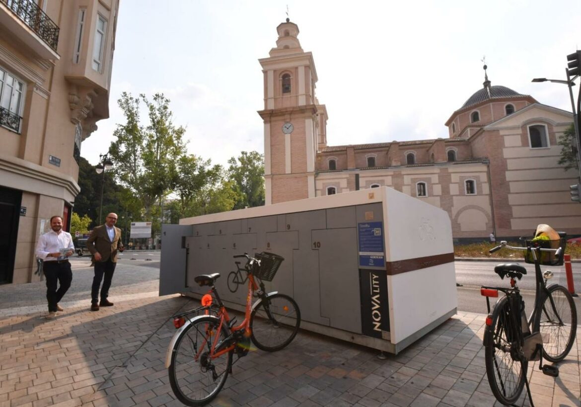 El servicio de aparcabicis de Murcia costará diez céntimos por una hora y un euro al día