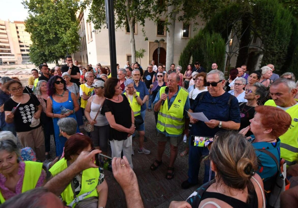 Protesta en Murcia por los derechos de los menores migrantes
