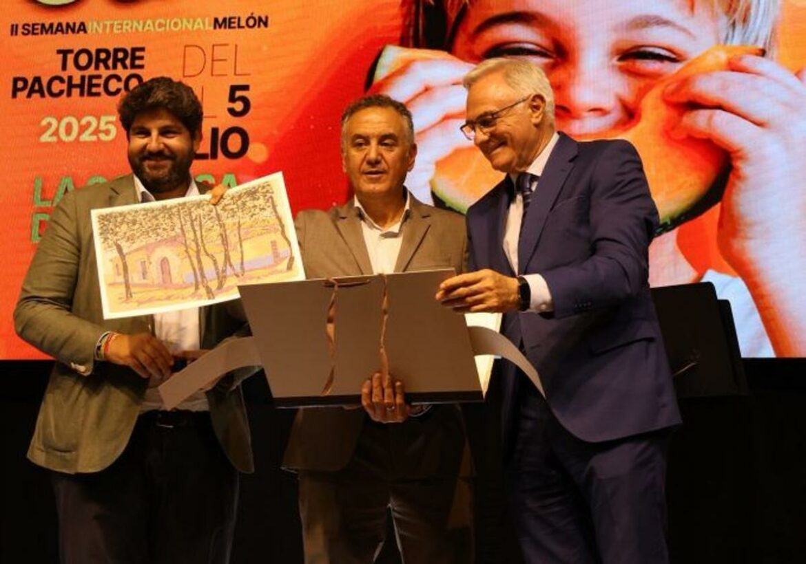 Roberto Brasero defiende la agricultura y sus gentes en el pregón de la II Semana Internacional del Melón de Torre Pacheco