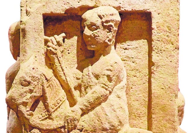 Obras escogidas: Mercado de La Unión, autorretrato de Tàpies y el cipo funerario de los jinetes ibéricos