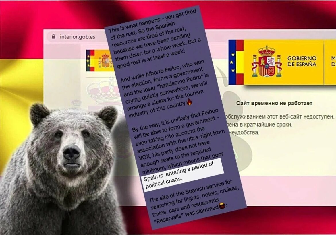 Una operación internacional descabeza la red de cibersabotaje de Putin que atacó a España