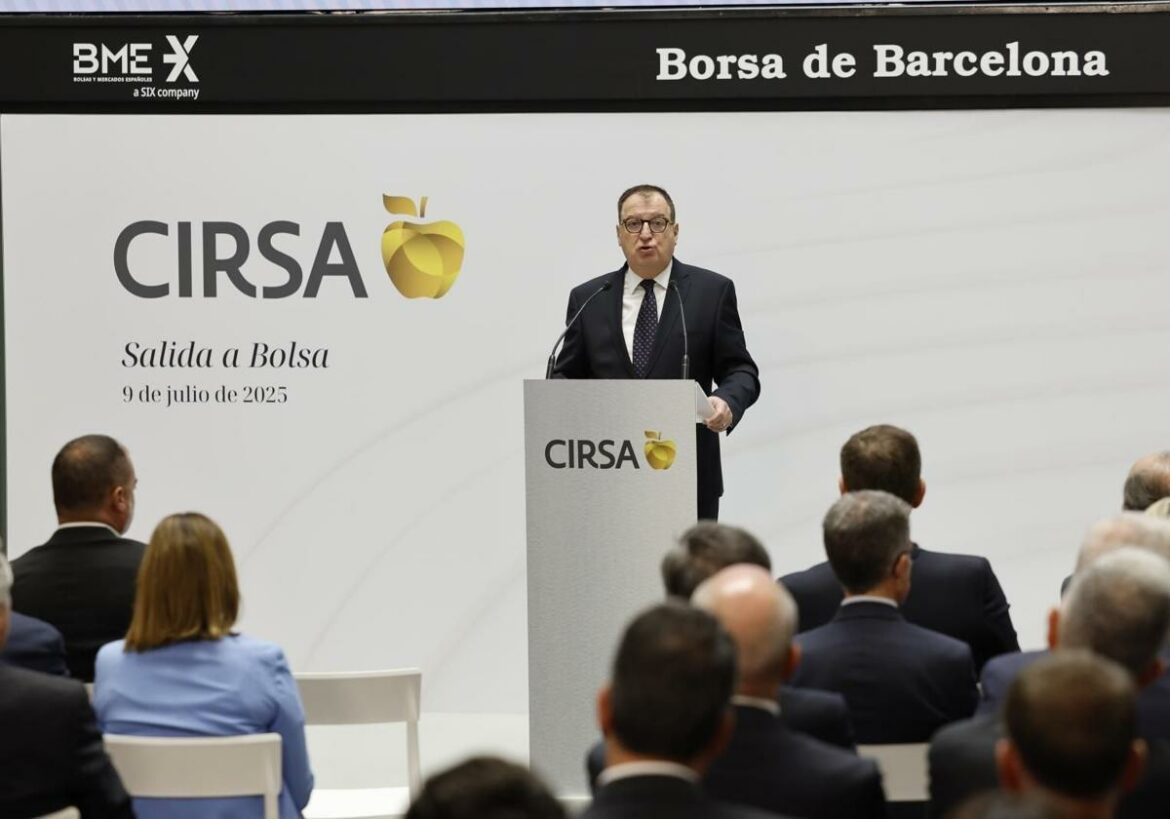 Cirsa cierra plano su primer día en Bolsa tras llegar a subir un 6%