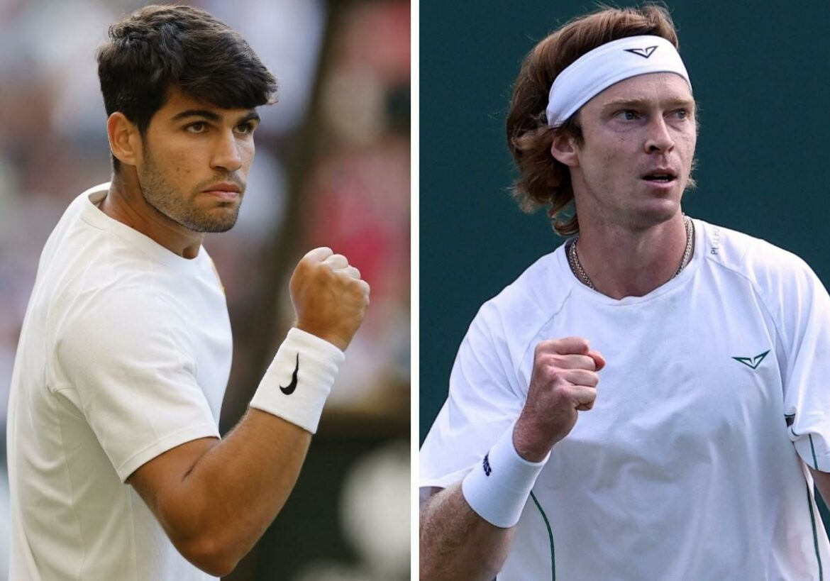 Carlos Alcaraz se mide en octavos a Andrey Rublev, su primera gran prueba del torneo