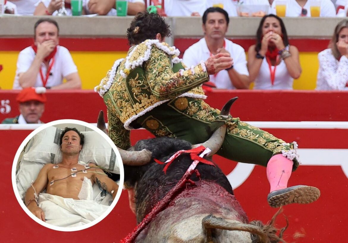 Rafaelillo sale de la UCI después de tres noches en cuidados intensivos tras la grave cogida en Pamplona