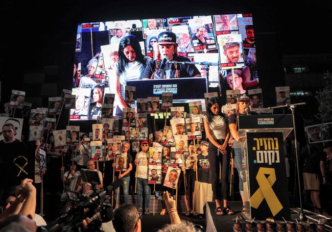 Anoche las manifestaciones reunieron a más gente en Israel.