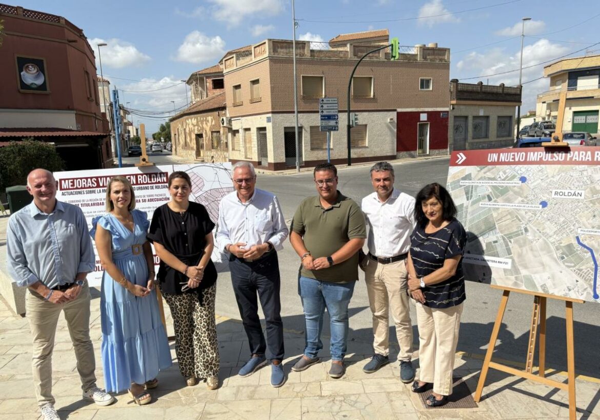 El Ayuntamiento de Torre Pacheco invierte 1,7 millones de euros para la mejora del casco urbano de Roldán