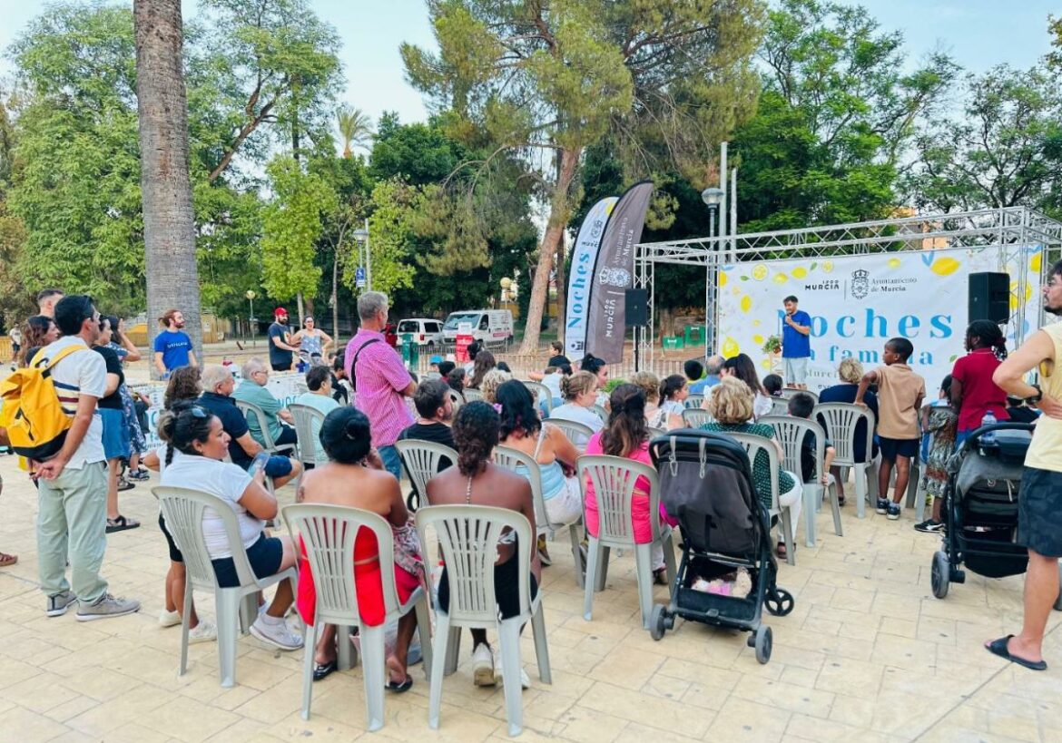 ‘Noches en familia’ cierra en Murcia con actividades en La Alberca y Ronda Sur