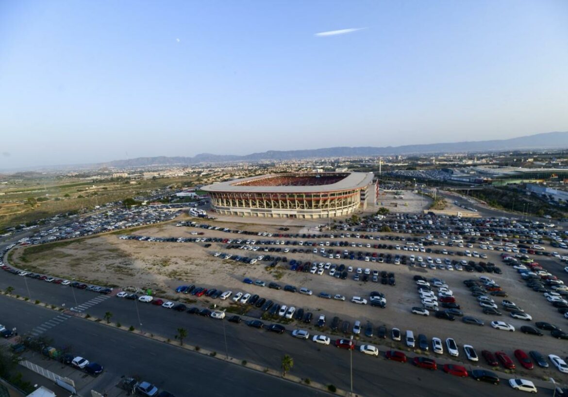 El Enrique Roca de Murcia contará con el triple de plazas para aparcar: habrá más de 5.000 nuevas