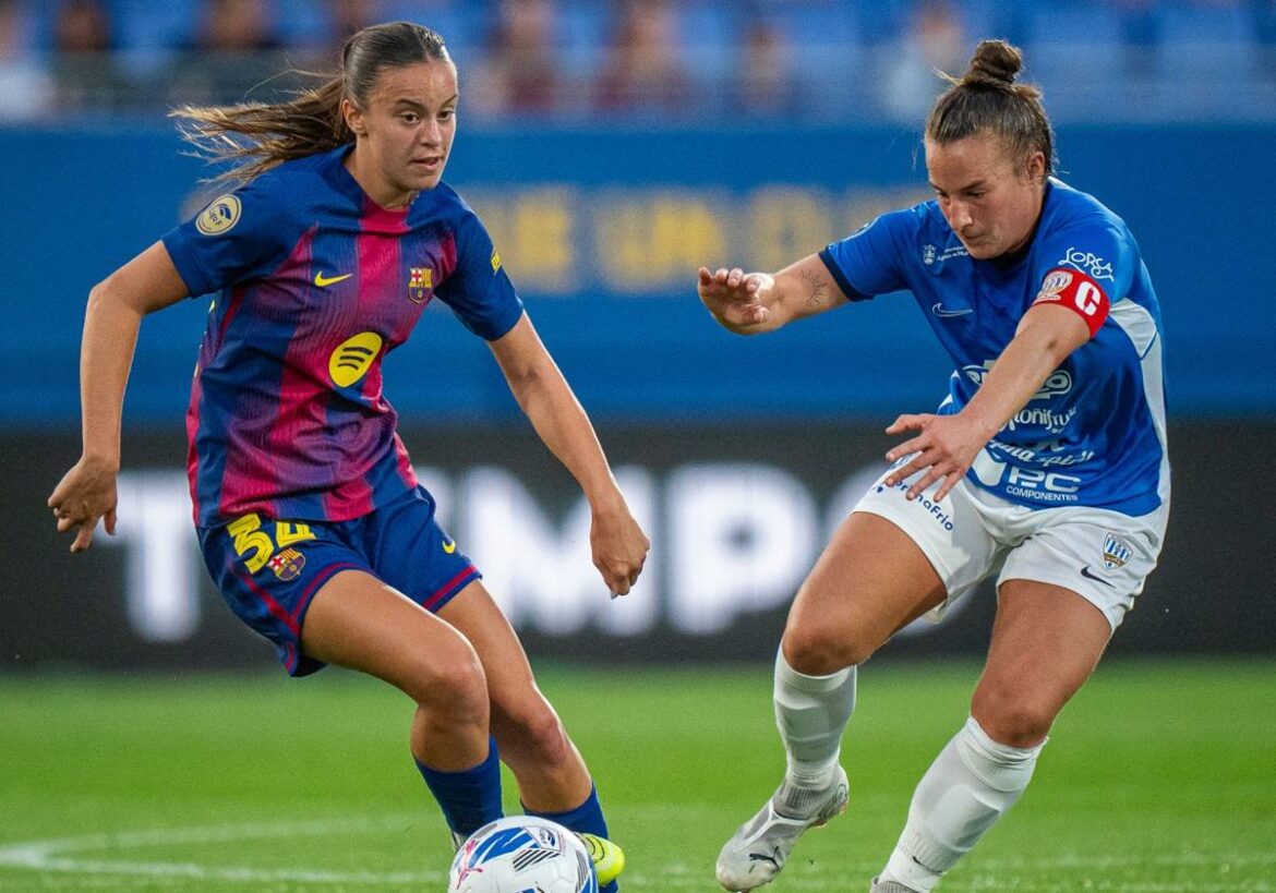 El Alhama, aplastado en su vuelta a la élite por un Barça sin piedad