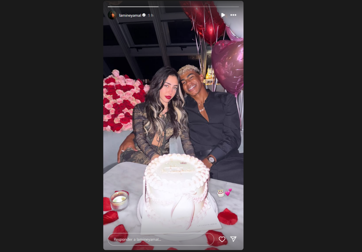 Lamine Yamal felicita el cumpleaños a Nicki Nicole con una foto que confirma su noviazgo