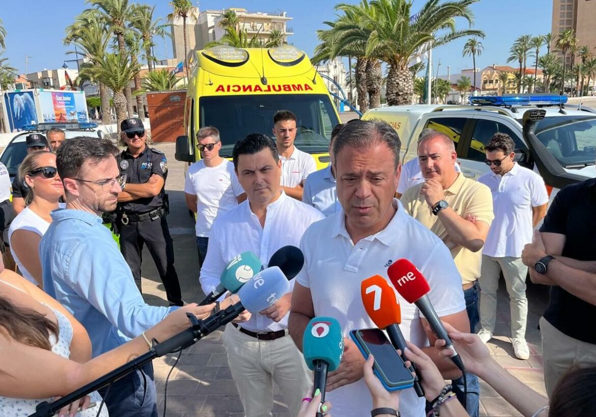 El Plan Copla refuerza la seguridad en 91 playas de costa y zonas de baño de la Región