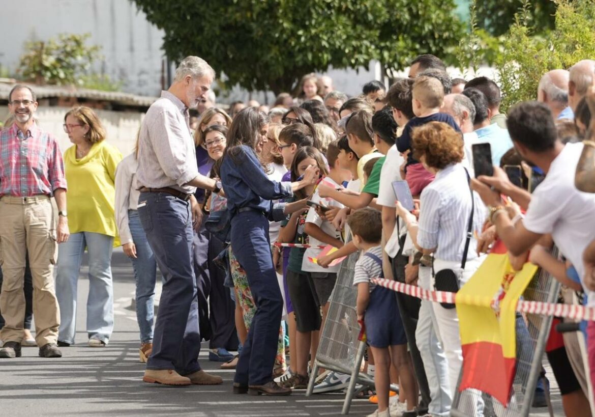 Los Reyes en Extremadura por los incendios: «Que todos visiten esta tierra tan bonita»
