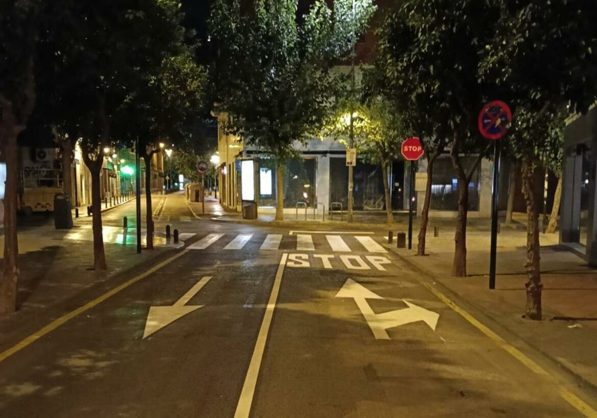 Reordenan las calles del barrio de San Nicolás en Murcia para aliviar el tráfico