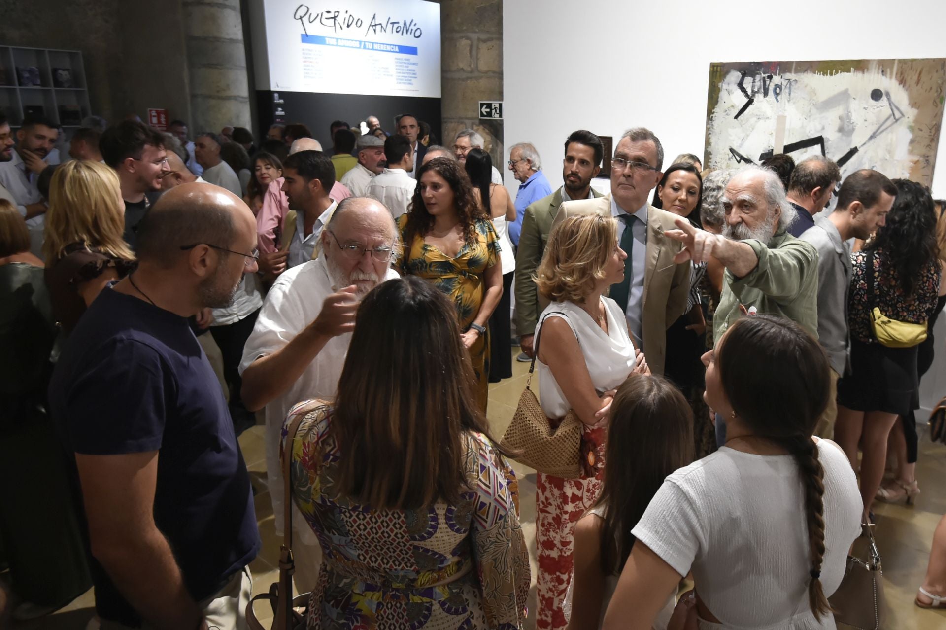 Gran homenaje en el Almudí al pintor Antonio Ballester