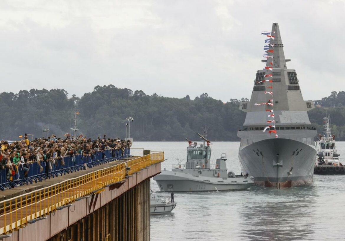 Las nuevas fragatas F-100 dan 200.000 horas de trabajo a Navantia Cartagena