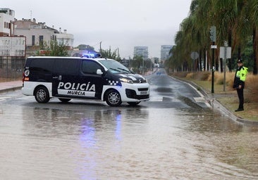 Consulta los municipios de la Región donde más ha llovido en las últimas horas