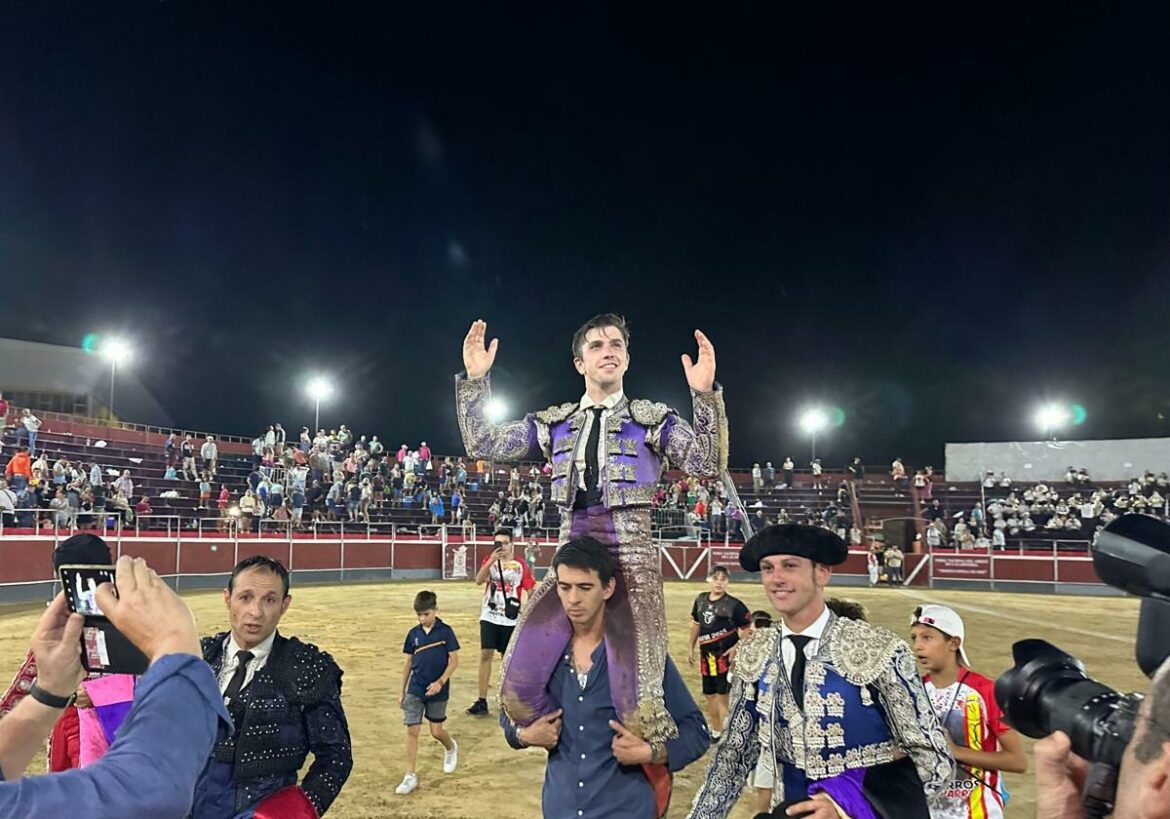 Puerta grande para Joao D´Alva en Calasparra en el desafío ganadero entre Miura y Prieto de la Cal