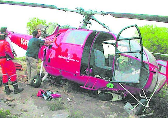 Un incidente de dos helicópteros en la Región ayudó a mejorar la lucha aérea contra el fuego en España