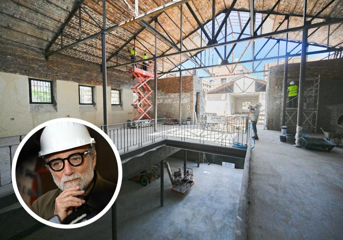 Jaume Plensa, «maravillado» con las obras de la Cárcel Vieja