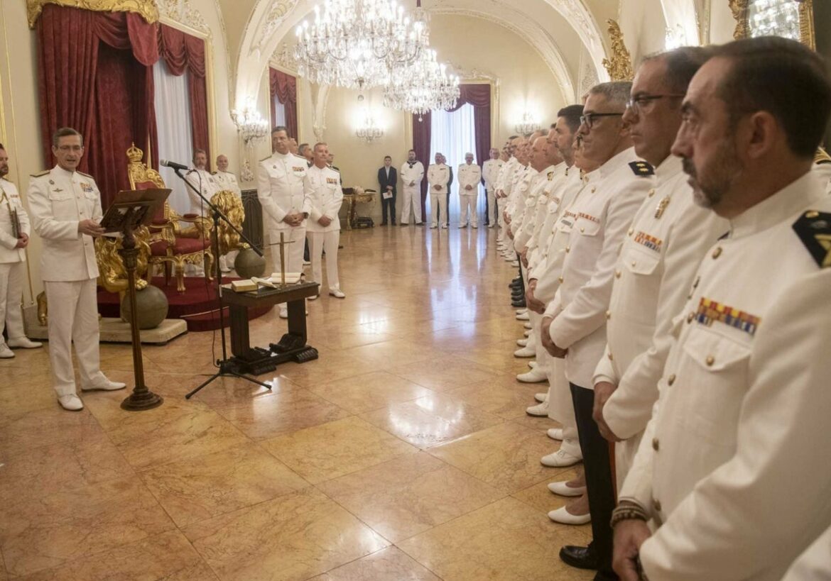 El nuevo almirante promete impulsar la Fuerza de Acción Marítima: «El plan de renovación es tremendamente alentador»