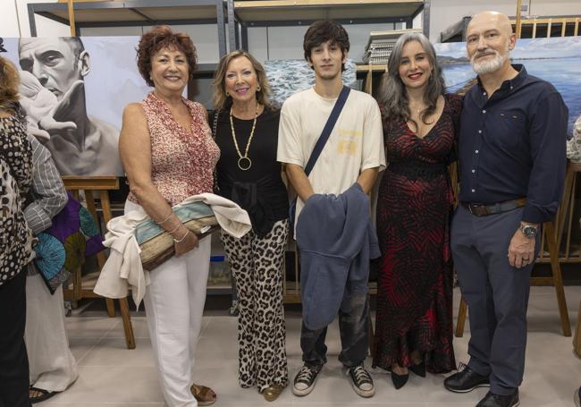 Pilar Artés, Paca Calvo, Ariel Díaz, Ana Trasante y Félix Díaz.
