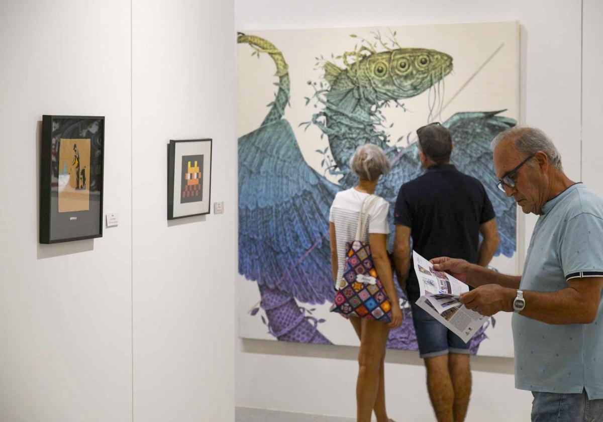 La exposición se inauguró el martes y estará abierta el público hasta el 5 de diciembre.