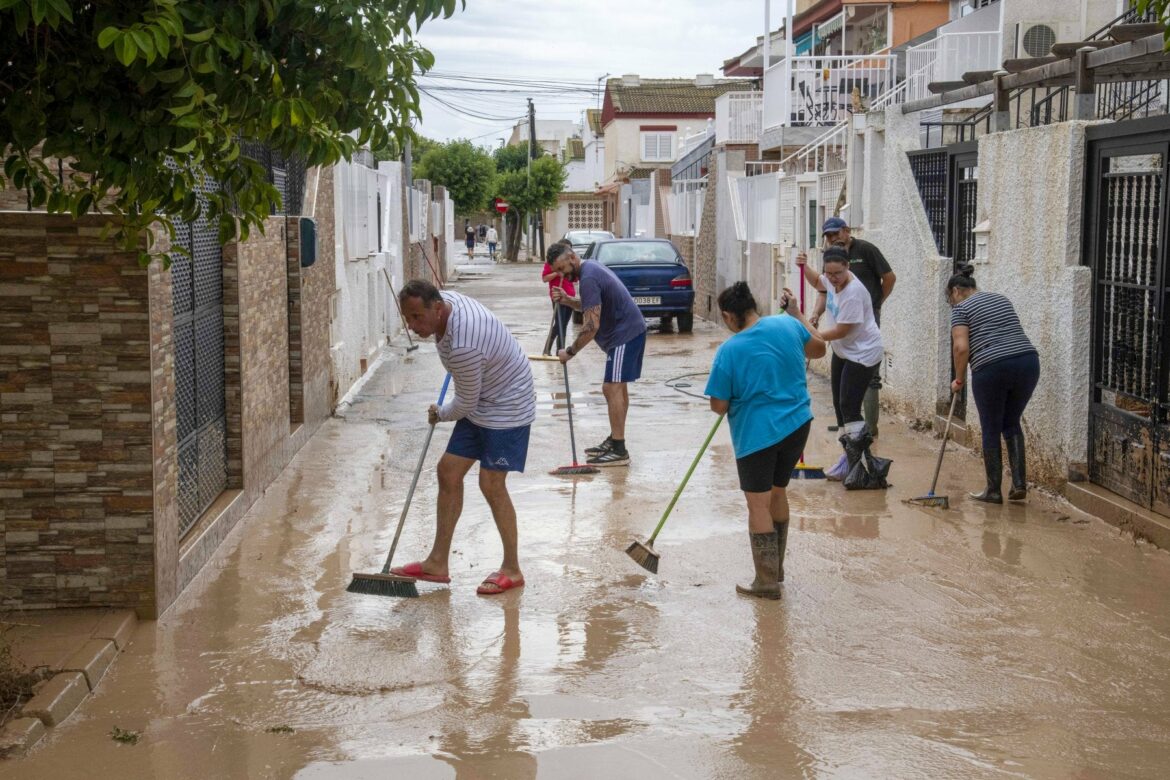Las riadas vuelven a los pueblos del Mar Menor