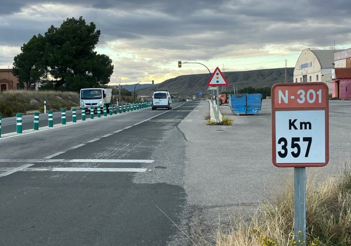 Los diez tramos más peligrosos de la Región de Murcia se concentran en dos carreteras
