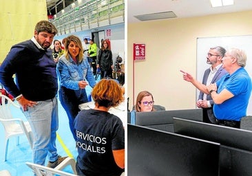 La dana golpea a última hora y provoca inundaciones en San Javier y Los Alcázares