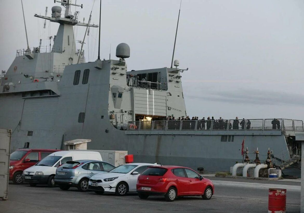 El buque ‘Furor’ vuelve a Cartagena tras prestar apoyo durante 15 días en Gaza