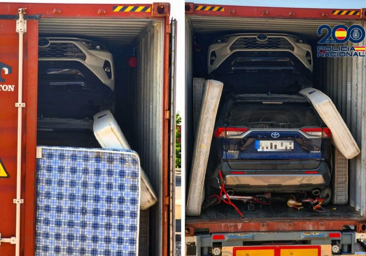 Tres detenidos por robar 15 coches de alta gama en la Región de Murcia y Almería