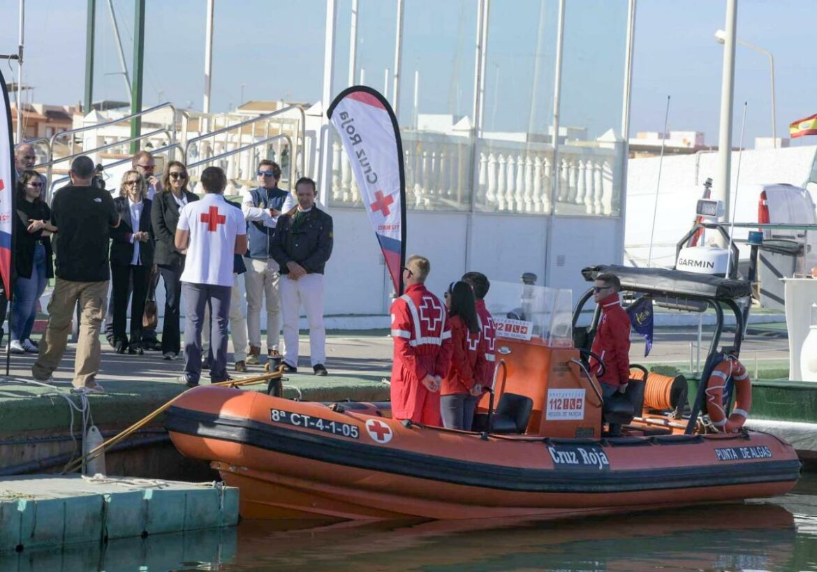 Los Nietos acoge la nueva base de salvamento de Cruz Roja