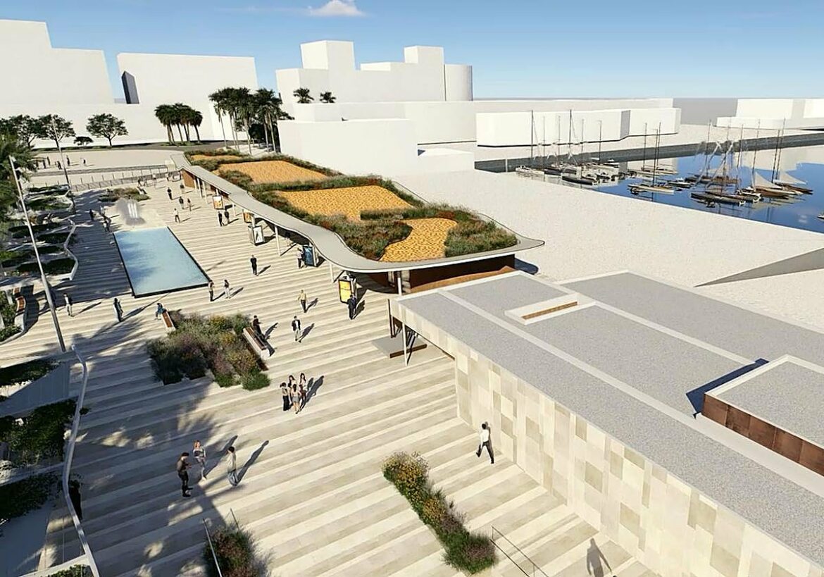 El camino a la terminal de cruceros de Cartagena contará con locales comerciales y un centro de interpretación