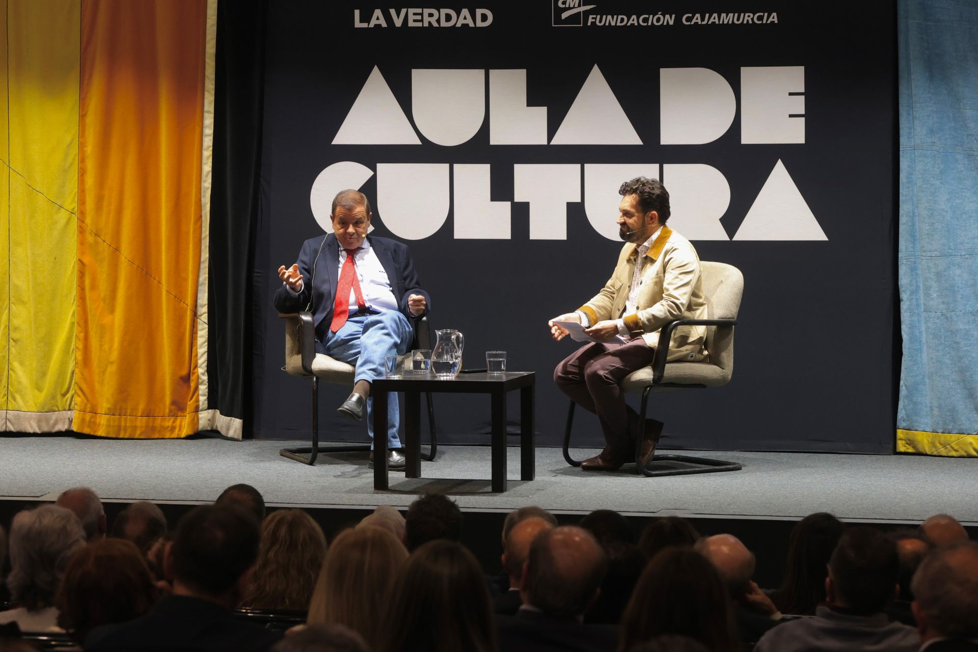 Pablo Ramírez, ciencia y vida en el Aula de Cultura de LA VERDAD, en imágenes