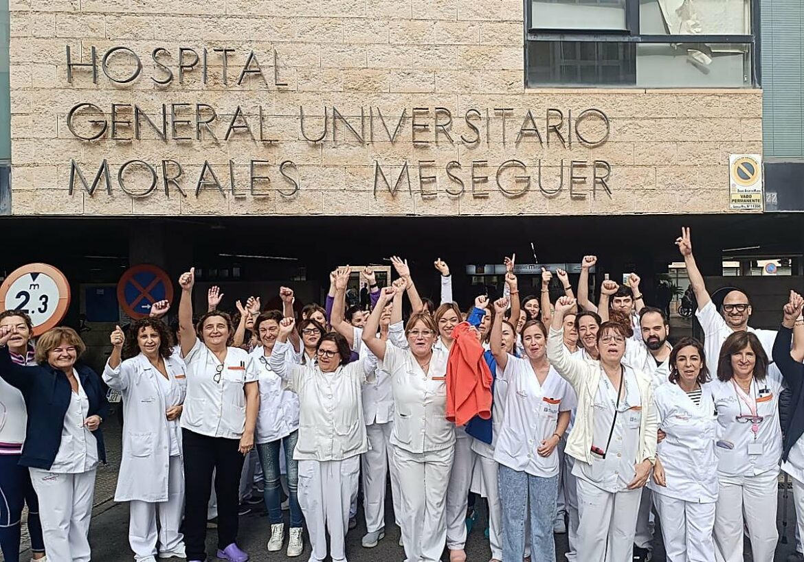 Nueva protesta de los técnicos sanitarios superiores de la Región